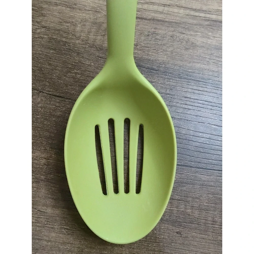 KitchenAid Lime Green Gourmet Slotted Spoon